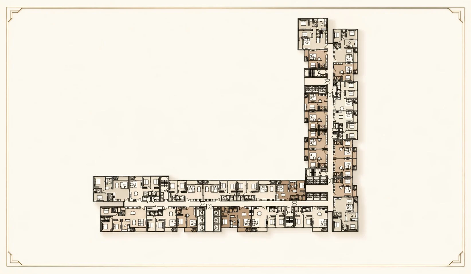 Mặt bằng Tháp HHB tầng 12-19/21-31/33